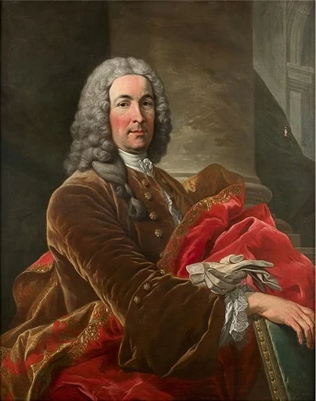 Ritratto di Joseph Pâris - Duverney, fondatore della Scuola Militare